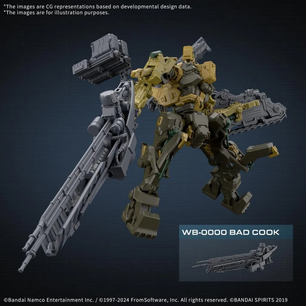 ARMORED CORE VI - CC-3000 Wrecker Milk Tooth - Model Kit